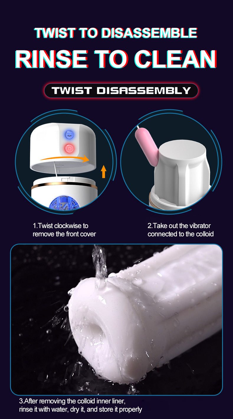 🔥Trending Ultra - Tight Male Masturbator: 10 Vibe Modes for Instant Unrivaled Pleasure—Limited Stock!