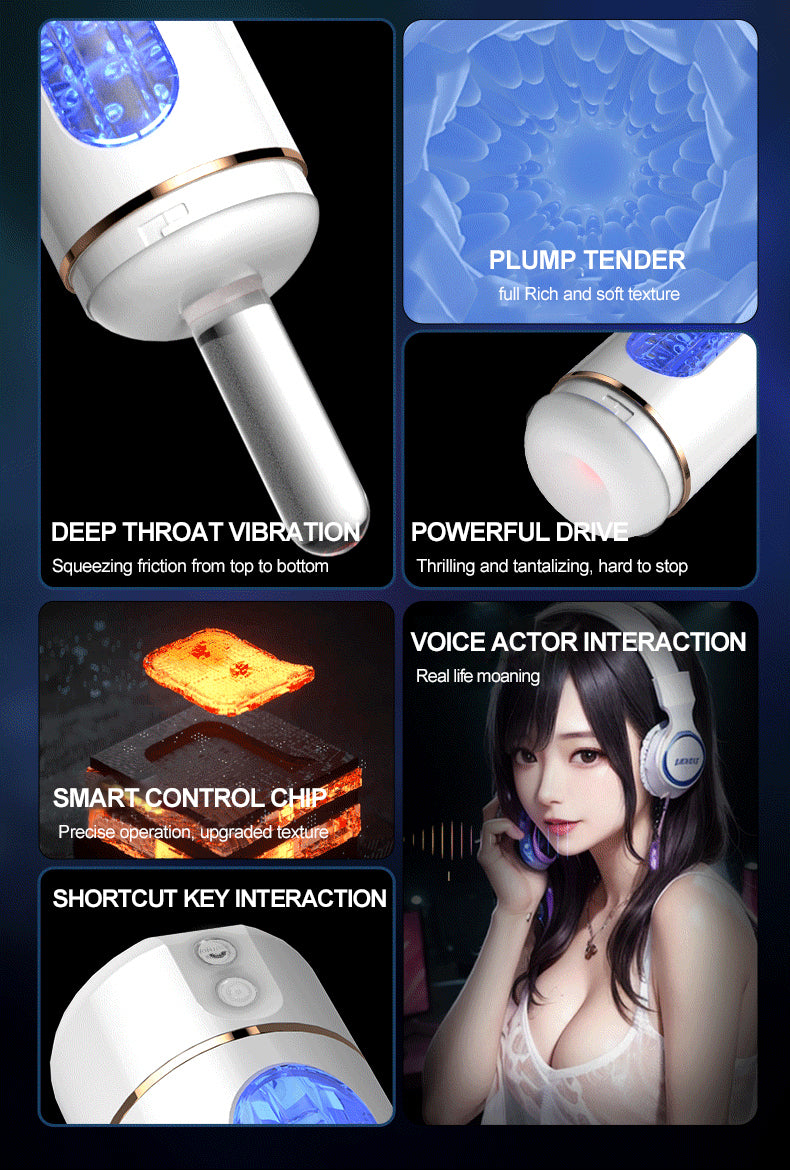 🔥Trending Ultra - Tight Male Masturbator: 10 Vibe Modes for Instant Unrivaled Pleasure—Limited Stock!