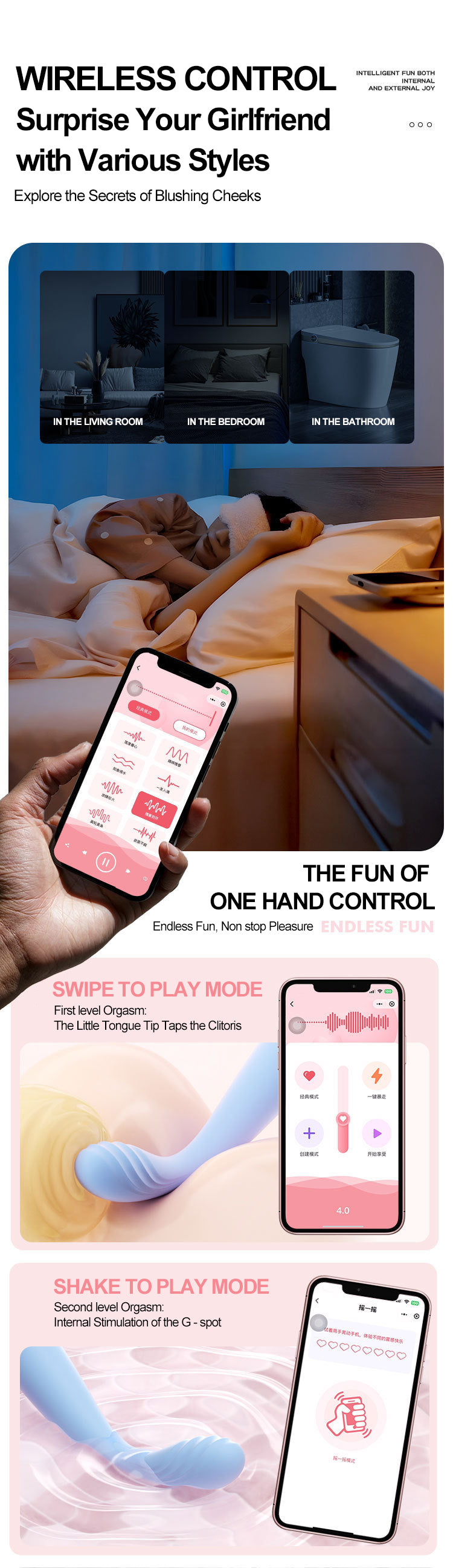 Blissful Petal Sensory Companion - Silky Touch • 10 Quiet Vibe Modes • Warmth Therapy • Fiery Pleasure Waves